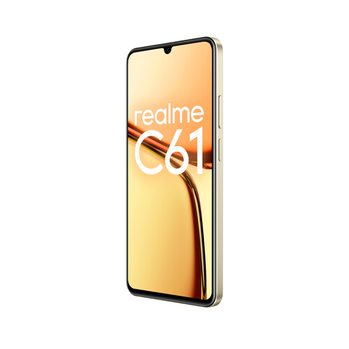 REALME C61 Gold, 6GB+256GB,  móvil 17,11cm (6,74).