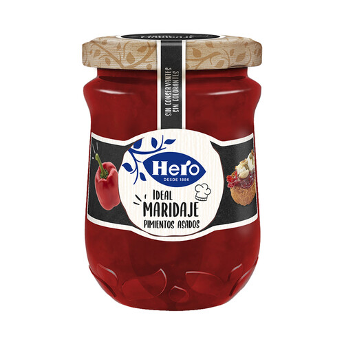 HERO Mermelada de pimientos asados, Ideal Maridaje HERO 190 G.