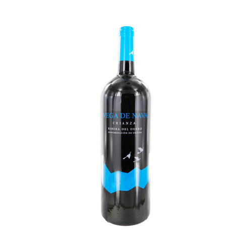 VEGA DE NAVA  Vino tinto crianza con D.O. Ribera del Duero VEGA DE NAVA Magnum de 1,5 l.