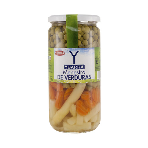 YBARRA Menestra de verduras al natural 400 g.