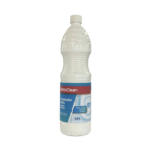 NETTOCLEAN Limpiador y abrillantador de baño (grifos, azulejos, suelos...) 1.5 l.