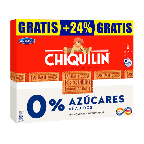 CHIQUILIN Galletas sin azúcar añadido artiach 422 gr