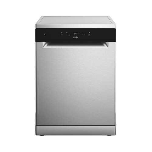 Lavavajillas WHIRLPOOL W2F HD624 X, capacidad: 14 servicios, clasificación energética: E, H: 85cm, A: 60cm, F: 60cm.