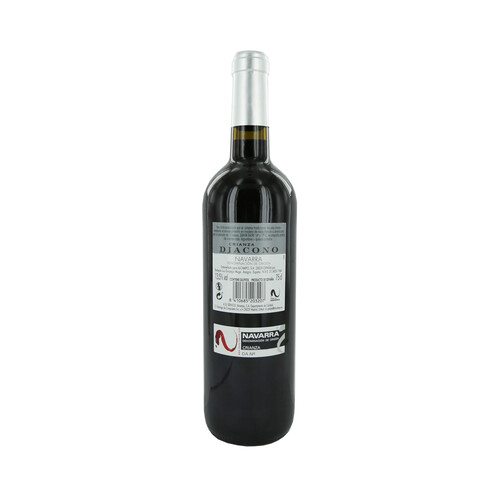 DIACONO  Vino tinto crianza con D.O. Navarra botella 75 cl.