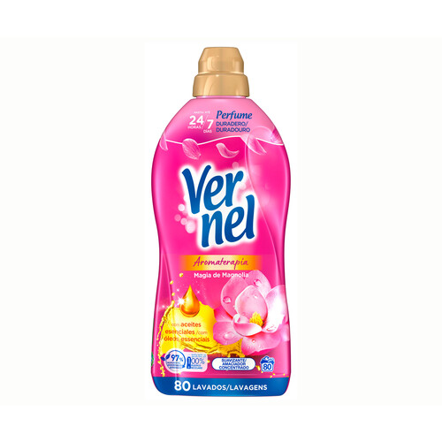 VERNEL Suavizante vernel magnolia 80 ds 1400 ml