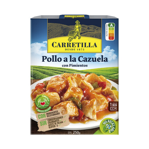 CARRETILLA Pollo a la cazuela CARRETILLA 250 g.