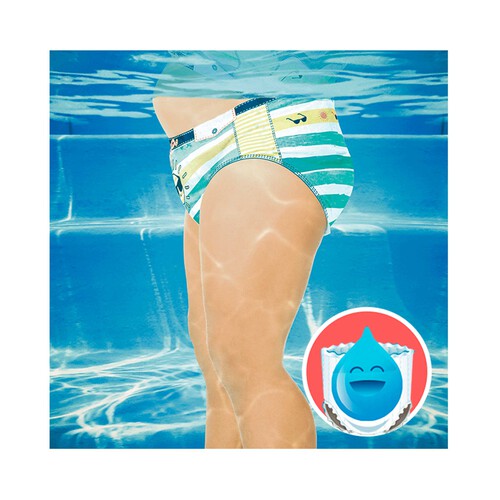 DODOT Splashers Pañales bañador desechables, talla 5-6 (+14 kg) 10 uds.