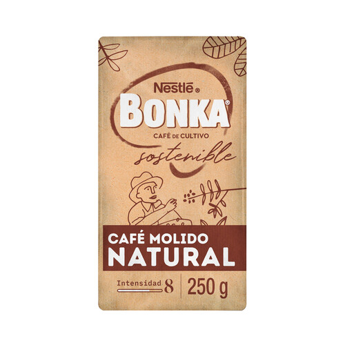 BONKA Café molido Natural 250 g.