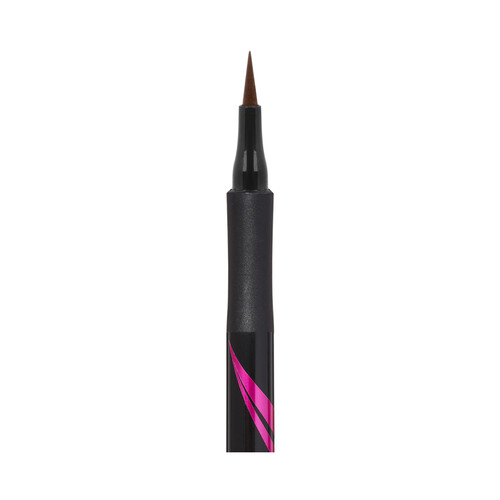 MAYBELLINE Hyper precise all day tono 710 Brown Delineador (Eyeliner) líquido waterprof, de larga duración.