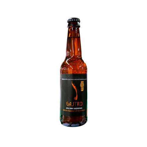 GASTRO Cerveza ipa dry hopping 33 cl.