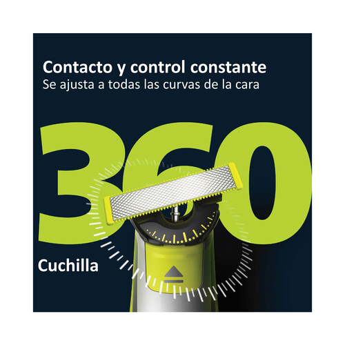 PHILIPS Oneblade 360 Cuchillas de afetiar 2 uds.