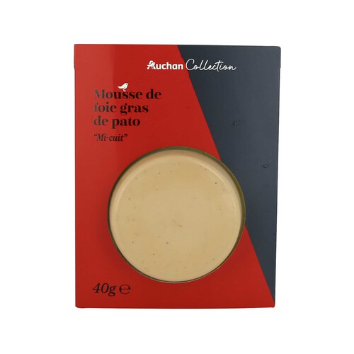 PRODUCTO ALCAMPO Collection Mousse foie gras pato Mi-cuit 40 g.