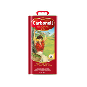 CARBONELL Aceite de oliva suave garrafa de 5 l. en Alcampo