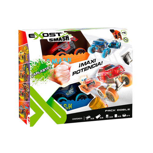 Coche Exost Smash N Go, Pack Doble, +5 años, BIZAK.