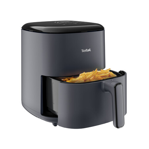 Freidora de aire con capacidad de 5L, 1500W, Easy Fry Max EY245B, color java pepper, TEFAL.