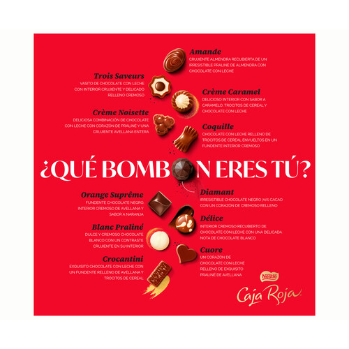 NESTLÉ Bombón caja roja 2 x 103 gr + 1 gratis