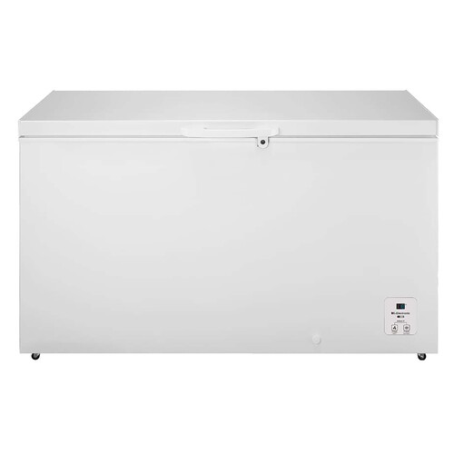 Arcón congelador HISENSE FT546D4AWLYE, clasificación energética: E, H: 85cm,A: 144,8cm, F: 72,1cm, capacidad total: 420L.