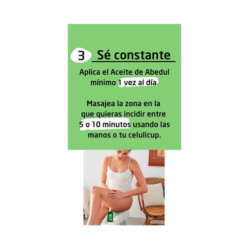 WELEDA Aceite reafirmante y alisante de la piel (accón anticelulítica), con extracto de Abedul 100 ml.