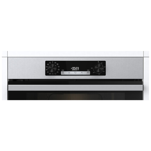 Horno pirolítico HISENSE BI64213E5PX Inox, capacidad: 77L, A+, A: 59,5cm, H: 59,5cm, F: 56,4cm.