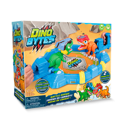 Dino Bytes juego batalla en la arena, +3 años.