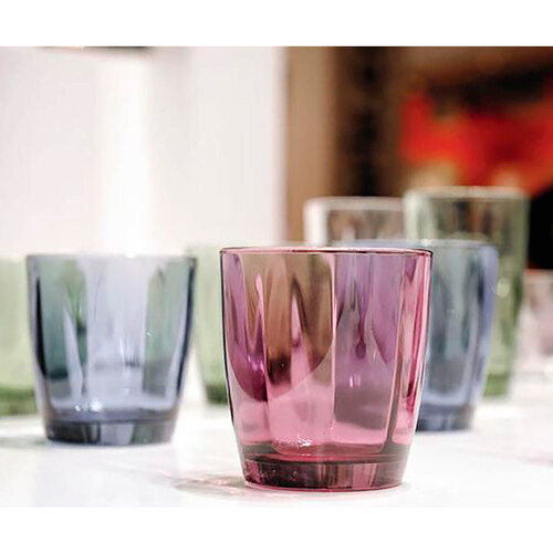 Vaso de vidrio transparente modelo Pulsar, 39cl, BORMIOLI.