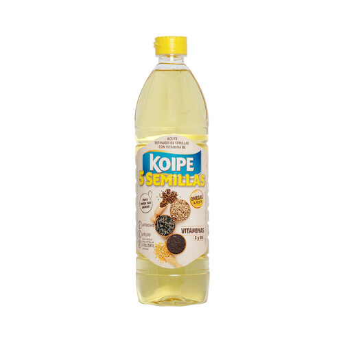 KOIPE Aceite refinado de 5 semillas 750 ml.