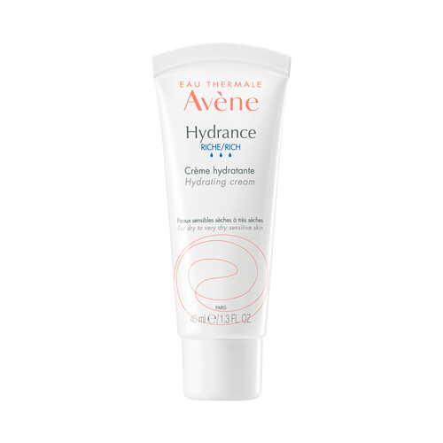 THERMALE AVÉNE Hydrace Crema hidrantante y nutritiva para pieles sensibles secas a muy secas 40 ml.