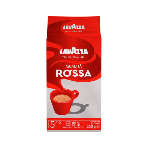 LAVAZZA Café molido Italiano Qualità Rossa de 250 g.