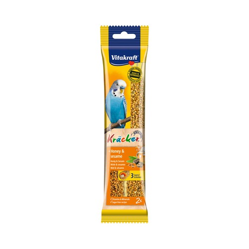 VITAKRAFT Barritas para periquitos con sabor a miel VITAKRAFT 60 g.