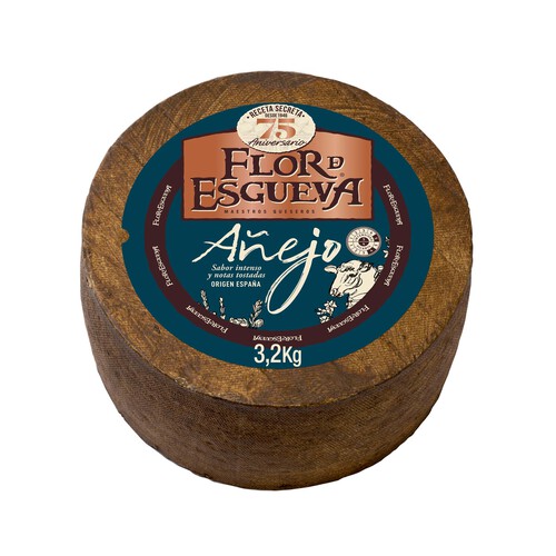 Queso de oveja añejo de leche cruda FLOR DE ESGUEVA 