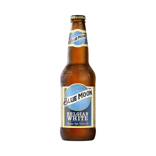 BLUE MOON Pack cervezas belgian white 4 uds. x 33 cl + Vaso de regalo