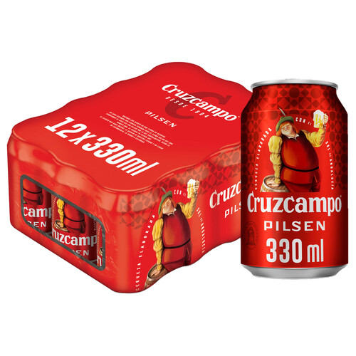 CRUZCAMPO Cervezas pack 12 uds x 33 cl.