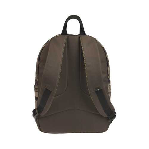 Mochila juvenil, 1 varios compartimentos, camuflaje, ALCAMPO.