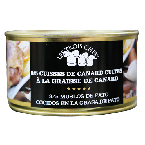 LES TROIS CHEFS Muslos de pato 4/5 pz 1250 g.