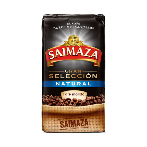 SAIMAZA Café molido natural gran selección 250 g.