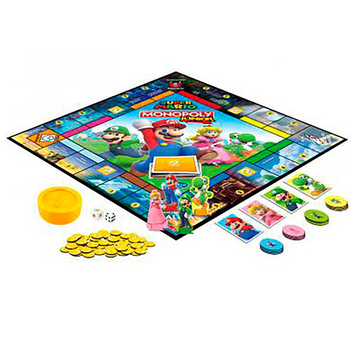 Monopoly Junior Super Mario HASBRO Gaming +8 años.