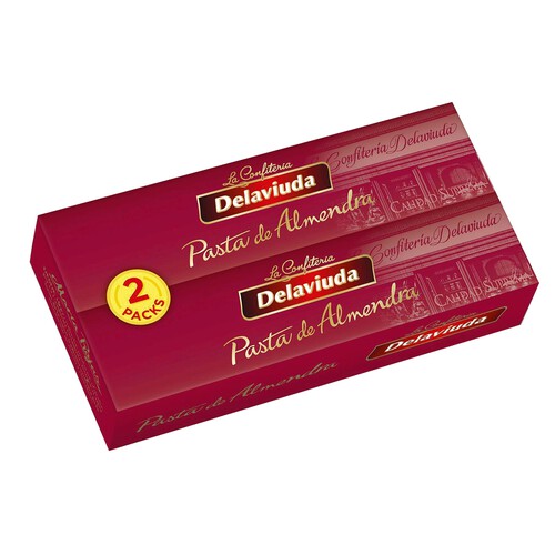 DELAVIUDA Pasta de almendra 200 g.