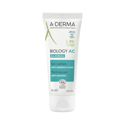 A.DERMA Biology ac Tratamiento matificante y anti-imperfecciones 40 ml