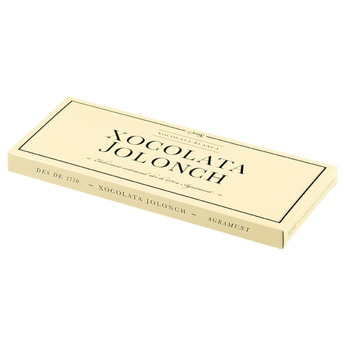 VICENS Jolonch Chocolate blanco 100 g.