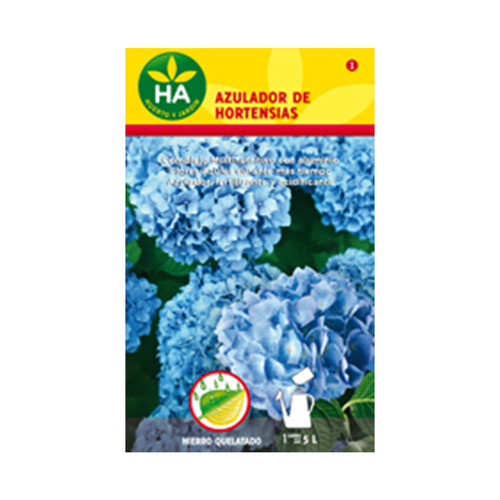 Azulador de hortensias sobre para 5L, SEMILLAS.