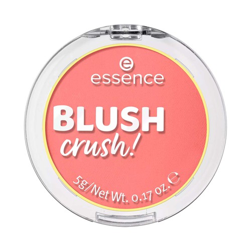 ESSENCE ¡Blush crush! tono 20 Deep rose Colorete en polvo de textura suave y sedosa.