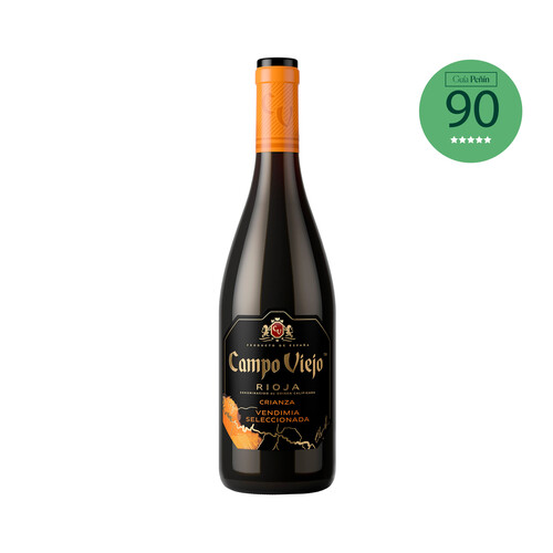 CAMPO VIEJO Vendimia seleccionada Vino tinto crianza con D. O. Ca. Rioja botella 75 cl.