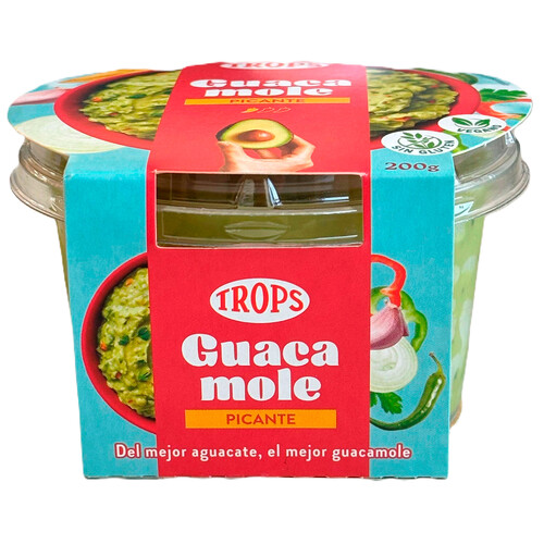 TROPS Guacamole Picante 200 g.