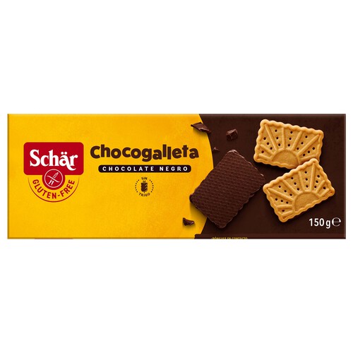 SCHÄR Chocogalletas sin gluten SCHÄR 150 g.