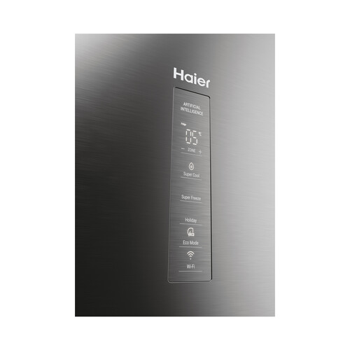 Frigorífico combi 205cm HAIER HDPW5620CNPK, NO FROST, clasificación energética: C, H: 205cm, A: 59,5cm, F: 66,7cm, capacidad total: 406L.