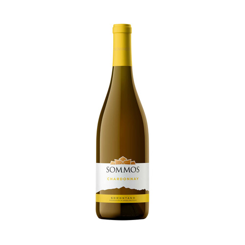 SOMMOS Vino blanco Chardonnay con D.O.P. Somontano botella 75 cl.