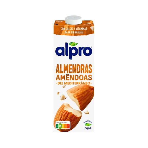 ALPRO Bebida de almendras mediterráneas 100% vegetal  1 l.