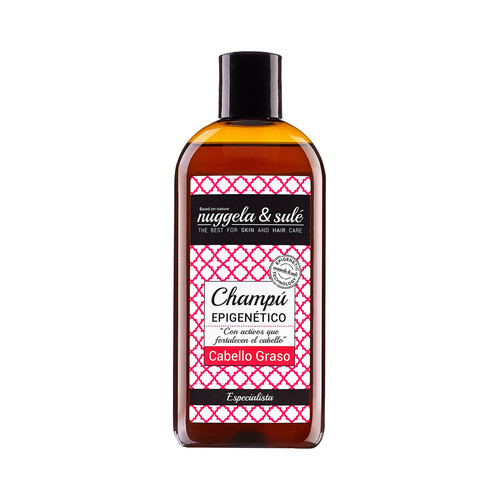 NUGGELA & SULÉ Champú especial cabello graso, que estimula el crecimiento del mismo NUGGELLA & SULÉ 250 ml.