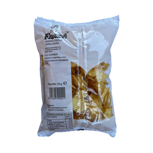 SELF DISCOUNT Patatas fritas onduladas 150 gr.