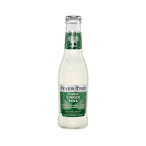 FEVER-TREE Tónica sabor cerveza ginger premium 20 cl.